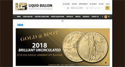 Desktop Screenshot of liquidbullioncac.com